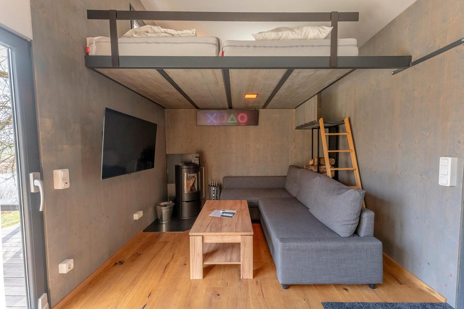 Tinyhousebeidresden 3 Fuer 2 - 7 Personen, Naehe Saechsische Schweiz, Dresden, Mit Badeteich Grossharthau Exterior foto