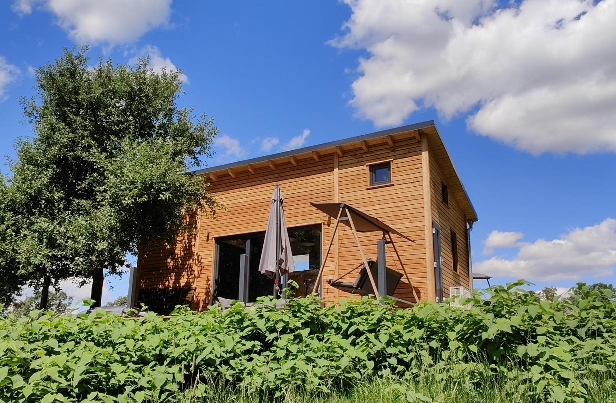 Tinyhousebeidresden 3 Fuer 2 - 7 Personen, Naehe Saechsische Schweiz, Dresden, Mit Badeteich Grossharthau Exterior foto
